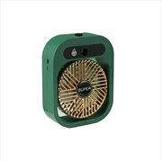 Buy JY Ice Fog USB Air Conditioning Mist Humidfier Mini Fan - Green