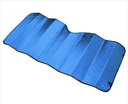 Buy Reflective Sun Shade - Small [130cm x 60cm] - BLUE