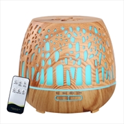 Buy Devanti Aroma Diffuser Aromatherapy Humidifier Essential Oil Ultrasonic Cool Mist Wood Grain Remote