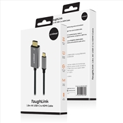Buy mbeat Tough Link 1.8m 4K USB-C to HDMI Cable - Space Grey