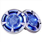 Buy Giantz Set of 2 6.5inch LED Light Car Speakers