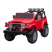 Buy Kahuna Licensed Toyota FJ-40 Electric Kids Ride On Car by Kahuna - Red