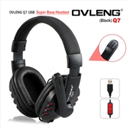Buy OVLENG Q7 USB Computer Headphones with Mic and Volume Control