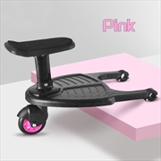 Buy Stroller Step Board Toddler Buggys Wheel Standing Board Skateboard For Pram Kids Pink