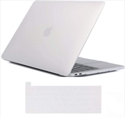 Buy MacBook Pro 16 inch 2020 Release A2141 Matte Shell Case Keyboard Cover Touch Bar Clear
