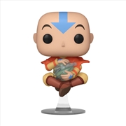 Buy Avatar the Last Airbender - Aang (Floating) US Exclusive Glow Pop! Vinyl [RS]