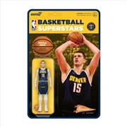 Buy NBA - Nicola Jokic Denver Nuggets Supersports ReAction 3.75" Action Figure