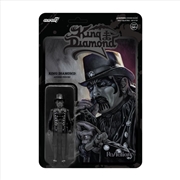 Buy King Diamond - King Diamond Top Hat None More Black Series ReAction 3.75" Action Figure