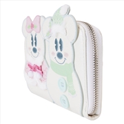 Buy Loungefly Disney - Mickey & Minnie Pastel Snowman Zip Around Wallet