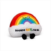 Buy Punchkins Sounds Gay - Rainbow Plush