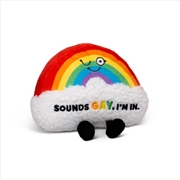 Buy Punchkins Sounds Gay - Rainbow Plush