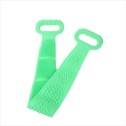 Buy A+Living Silicone Exfoliating Back Scrub Strap for Body Shower Green 60cm