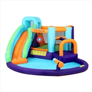 Buy AirMyFun Inflatable Water Slide Kids Jumping Castle Splash Toy Outdoor Park