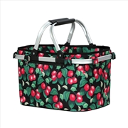 Buy Alfresco Picnic Bag Basket Folding Large Hamper Camping Hiking Insulated