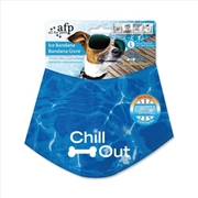 Buy L - Dog Cooling Bandana Ice Neck Collar AFP Chill Out Pet Cool Scarf Cold Large