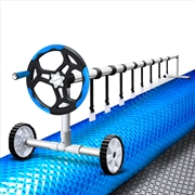 Buy Aquabuddy Pool Cover Roller Solar Blanket Bubble Heater Covers Swimming 8.5x4.2m