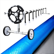 Buy Aquabuddy Solar Swimming Pool Cover Roller 10x4M Blanket Bubble Heater 500Micron