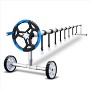 Buy Aquabuddy Swimming Pool Cover Roller Reel Adjustable Solar Thermal Blanket Blue