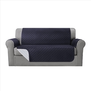 Buy Artiss Sofa Cover Quilted Couch Covers 100% Water Resistant 3 Seater Dark Grey