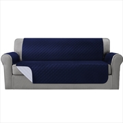 Buy Artiss Sofa Cover Quilted Couch Covers 100% Water Resistant 4 Seater Navy
