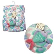 Buy Baby Animal Coral Fleece Blanket + Pillow Fish