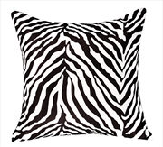 Buy Zebra Printed Cushion Cover