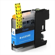 Buy Compatible Premium Ink Cartridges LC233C  Cyan Cartridge  - for use in Brother Printers
