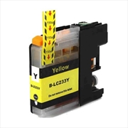 Buy Compatible Premium Ink Cartridges LC233Y  Yellow Cartridge  - for use in Brother Printers
