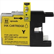 Buy Compatible Premium Ink Cartridges LC77XLY High Capacity  Yellow Cartridge  - for use in Brother Prin