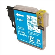 Buy Compatible Premium Ink Cartridges LC39C  Cyan Cartridge  - for use in Brother Printers