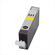 Buy Compatible Premium Ink Cartridges CLI521Y  Yellow Ink - for use in Canon Printers