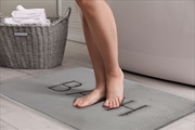 Buy Extra Thick Memory Foam & Super Comfort Bath Rug Mat for Bathroom (60 x 40 cm, Grey)