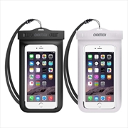 Buy CHOETECH WPC007 Universal WaterProof Cell Phone Pouch 2-Pack Water Phone Cases Full Protection