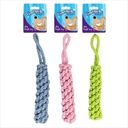 Buy Chompers Dog Toy Rope Braided 30cm-(1pc Random Colour)