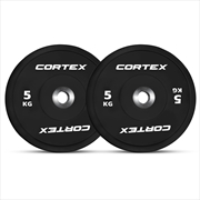 Buy CORTEX 5kg Competition Bumper Plates (Pair)