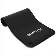 Buy CORTEX Yoga Mat 1.8m*0.6m*15mm in Black