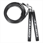 Buy CORTEX Speed Skipping Rope in Black
