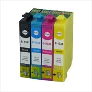 Buy Compatible Premium Ink Cartridges 133  Cartridge Set of 4 (Bk/C/M/Y) - for use in Epson Printers