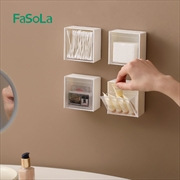 Buy Fasola Wall-Mounted Clamshell Storage Box* White 8.5*4.5*8.5cm