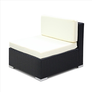 Buy 3PC Gardeon Outdoor Furniture Sofa Set Wicker Rattan Garden Lounge Chair Setting