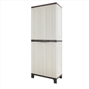 Buy Gardeon Outdoor Storage Cabinet Lockable Cupboard Garage 173cm
