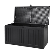 Buy Gardeon Outdoor Storage Box Container Garden Toy Indoor Tool Chest Sheds 270L Black