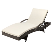 Buy Gardeon Outdoor Sun Lounge - Grey