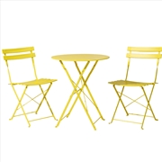 Buy Gardeon Outdoor Setting Bistro Set Table and Chairs Folding Patio Furniture