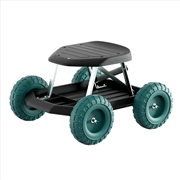 Buy Gardeon Garden Cart Rolling Stool with Wheels Gardening Helper Seat Farm Yard