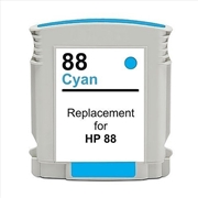 Buy Compatible Premium Ink Cartridges 88XL  Cyan High Capacity Ink (C9391A) - for use in HP Printers