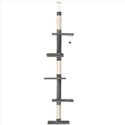 Buy i.Pet Cat Tree Tower Scratching Post Scratcher Floor to Ceiling Cats Bed 290cm