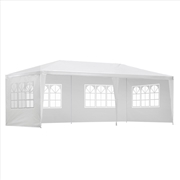 Buy Instahut Gazebo 3x6 Outdoor Marquee Side Wall Party Wedding Tent Camping White