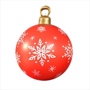 Buy Jingle Jollys Christmas Inflatable Ball 60cm Decoration Giant Bauble Red
