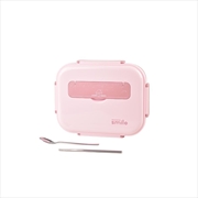 Buy Kylin 304 Stainless Steel 5 Divided Smile Small Lunch Box With Soup Pot - Pink